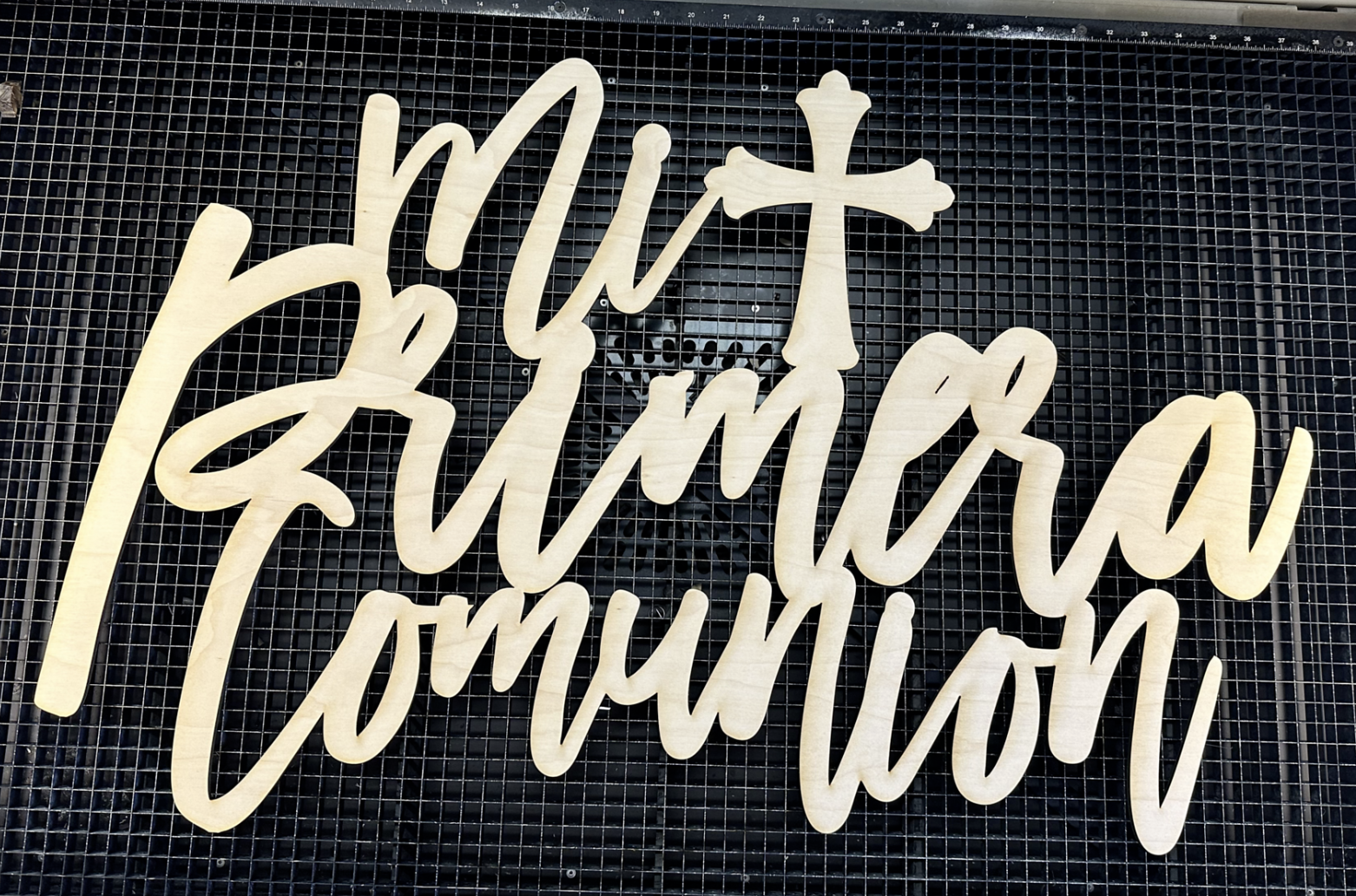 Mi Primera Communion Wood Sign