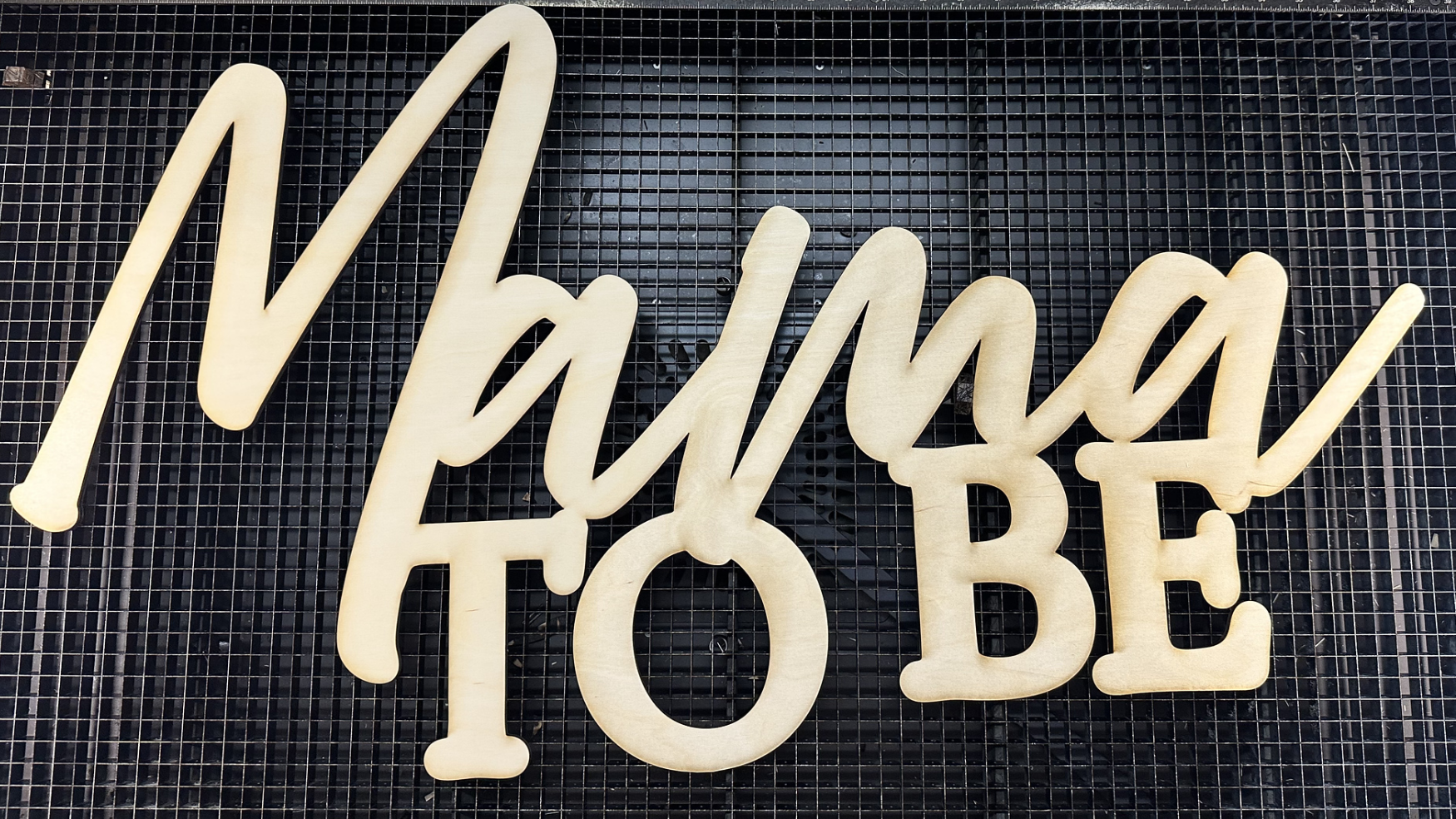 Mama To Be Wood Sign